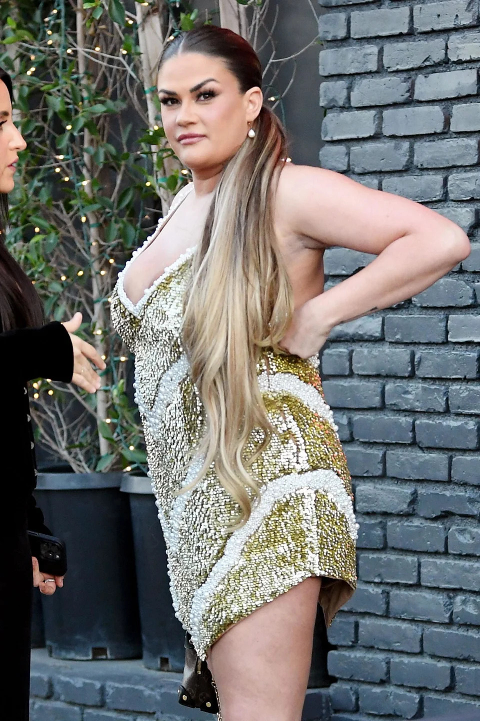 Jax Taylor and Brittany Cartwright arrive separately to The Valley Premiere party solo at Jax's Bar in L.A.