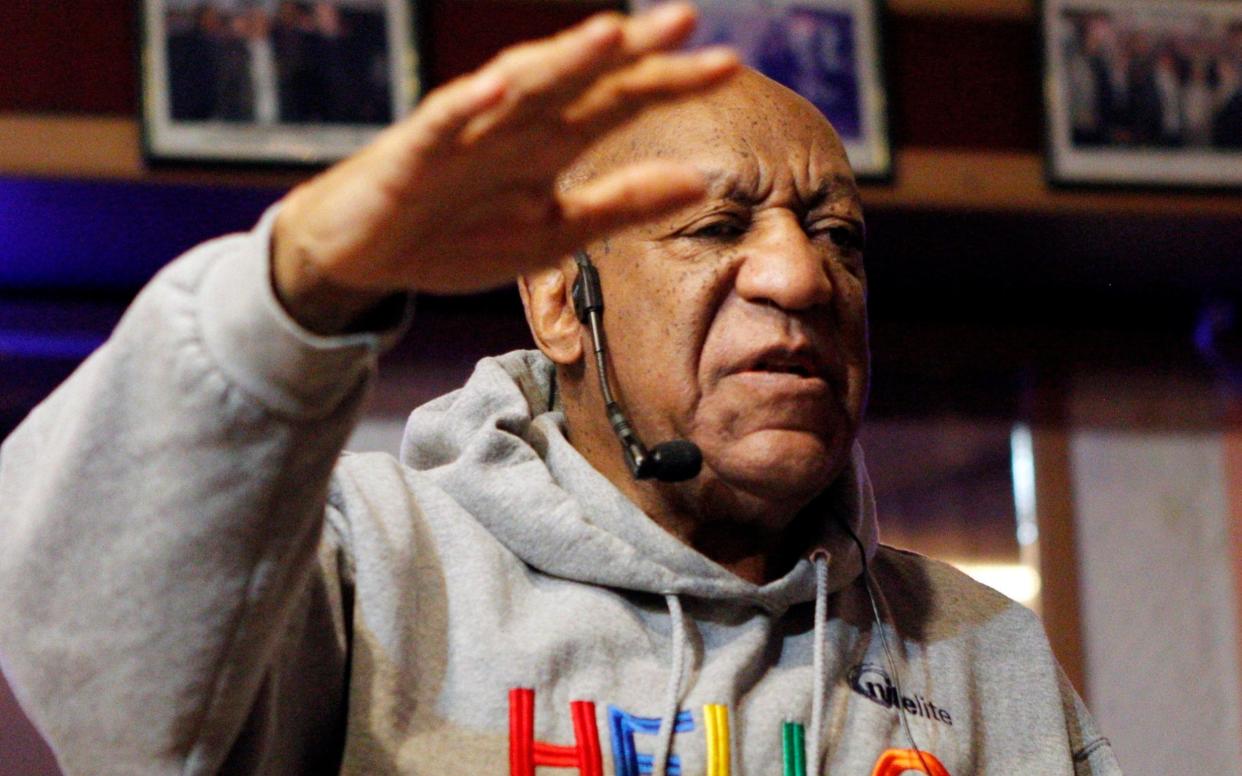 Bill Cosby performs comedy at the LaRose Jazz Club in Philadelphia - AP