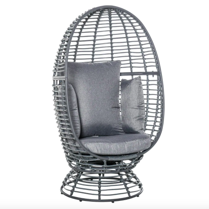 Gray Egg Chair