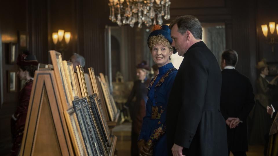 Cynthia Nixon and Robert Sean Leonard in The Gilded Age