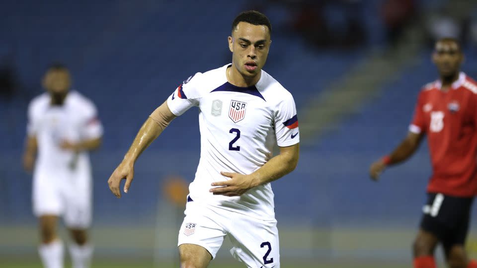 Dest started the game well, providing an assist for the opening goal. - John Dorton/ISI Photos/USSF/Getty Images