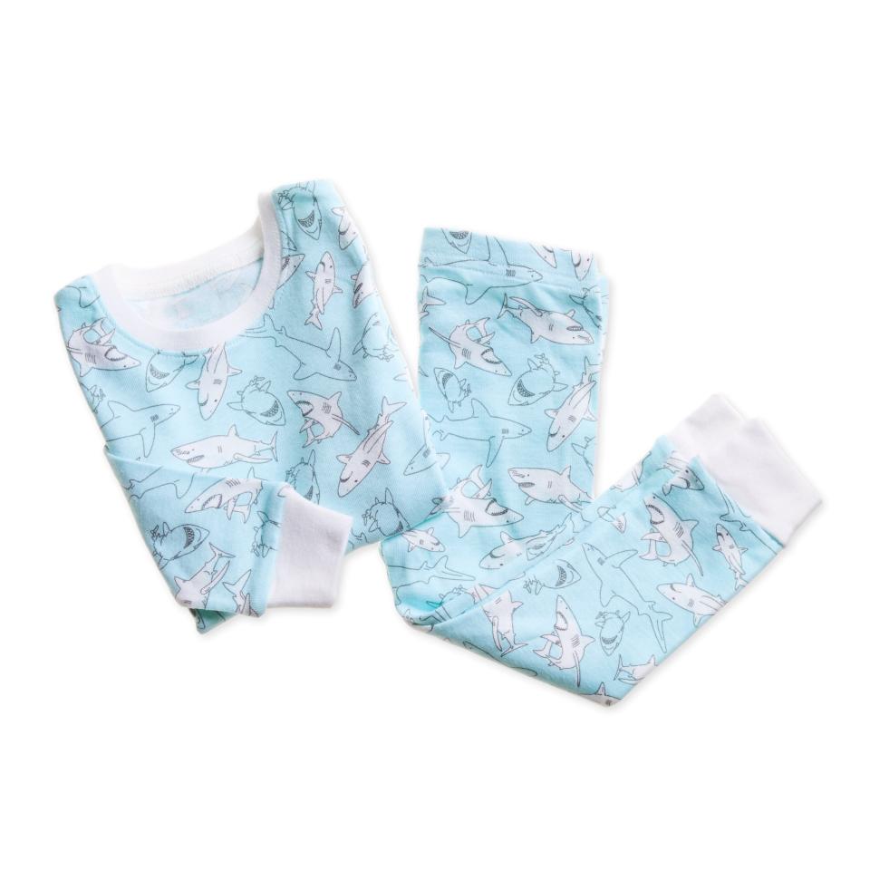 Aden + Anais Sharks Cotton Pajamas