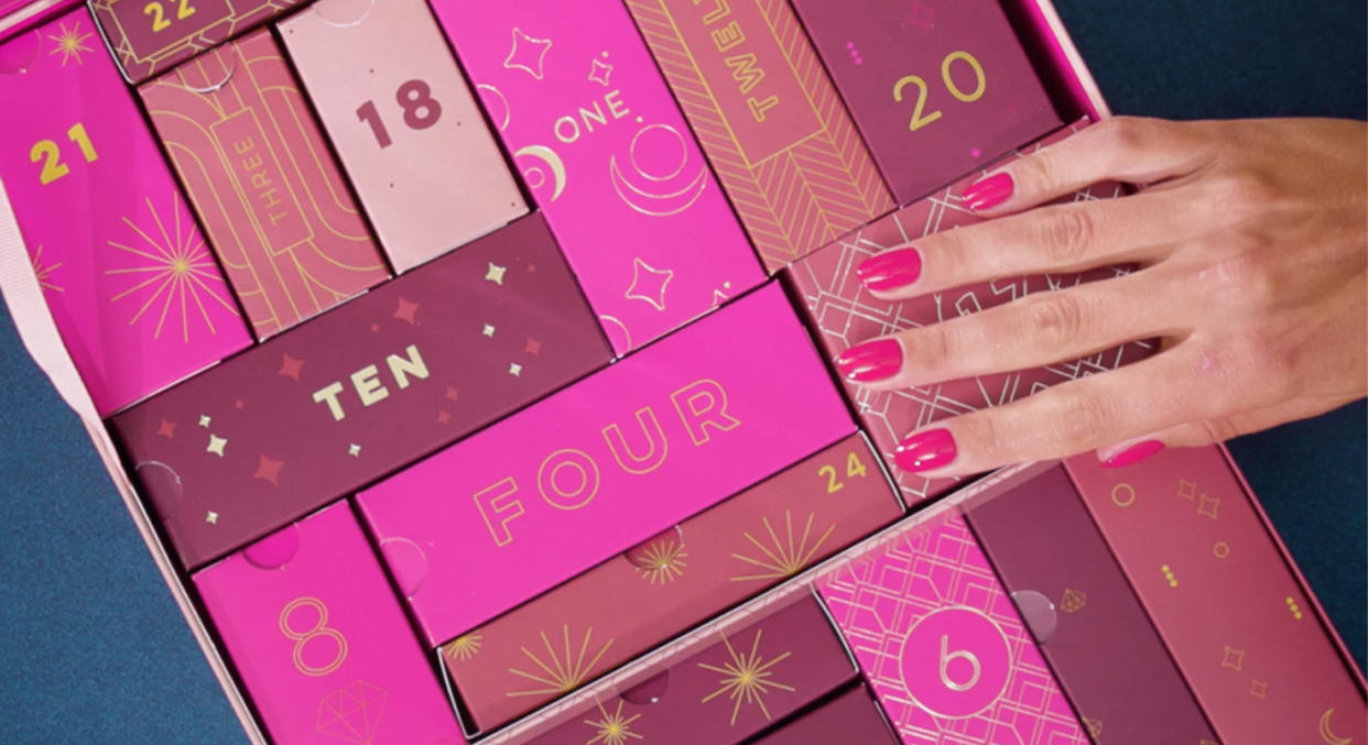 What is in M&S' 2022 beauty advent calendar