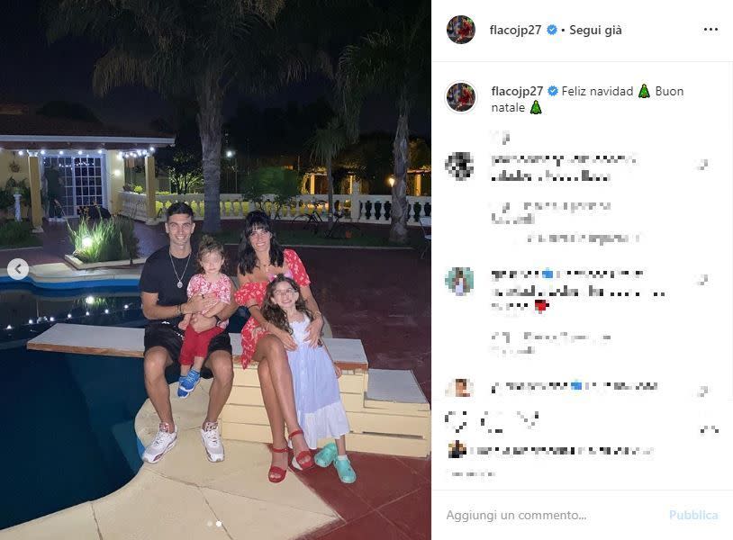 Per "El Flaco" Pastore sono state vacanze in famiglia, circondato dalla moglie Chiara Picone e le sue bimbe, ma anche dall'affetto dei propri genitori.