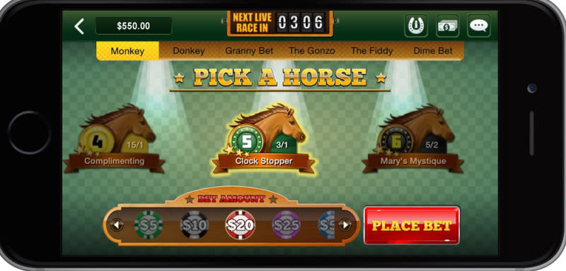 Derby Games' Derby Jackpot app