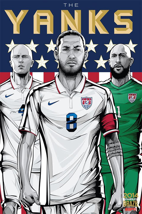 USA poster (Cristiano Siqueira for ESPN)