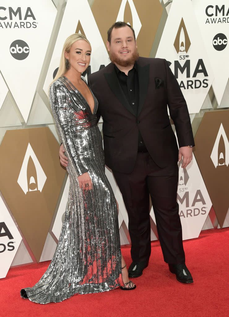 Luke Combs and Nicole Hocking