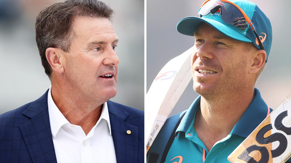 David Warner's Test future should be settled as soon as possible for Australia to have stability leading into the Ashes, Mark Taylor says. Pictures: Getty Images