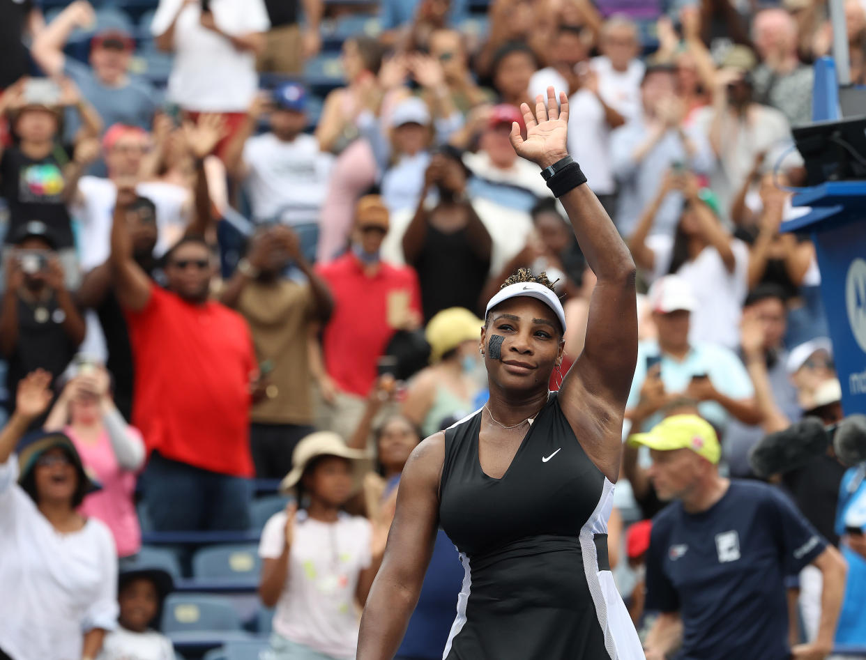 Serena Williams announced she'll play the final tournament of her tennis career at the U.S. Open, which begins later this month. (Steve Russell/Toronto Star via Getty Images)