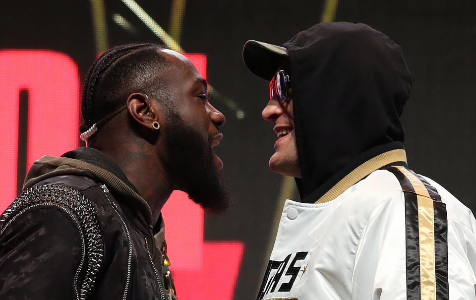 Deontay Wilder v Tyson Fury II Press Conference - MGM Grand Garden Arena