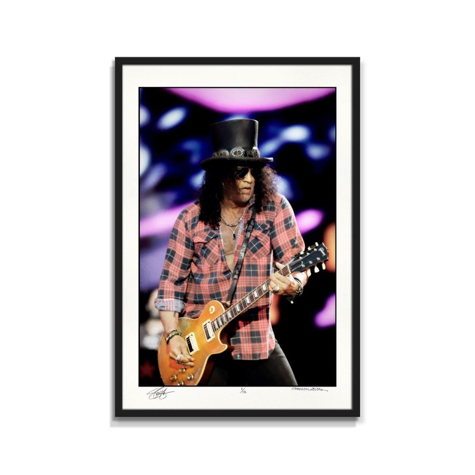 Slash can be seen in action. (Sotheby's Auctioneers)
