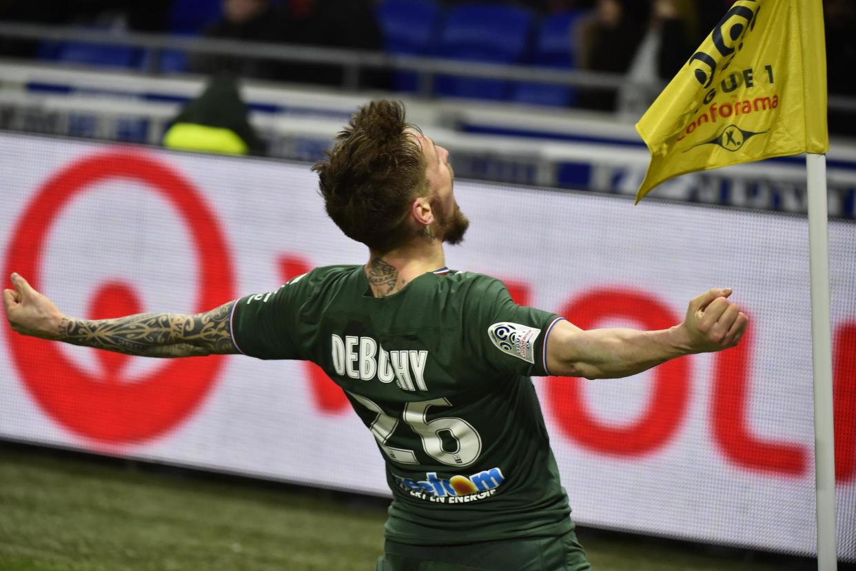 On form | Debuchy has scored two goals since joining Saint-Etienne: AFP/Getty Images