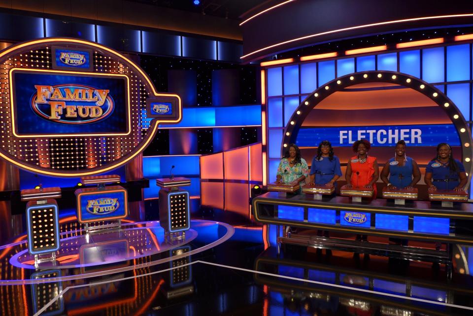 WIlmington's Fletcher family began their run on "Family Feud'' on Tuesday, May 16, 2023, competing in honor of their mom.