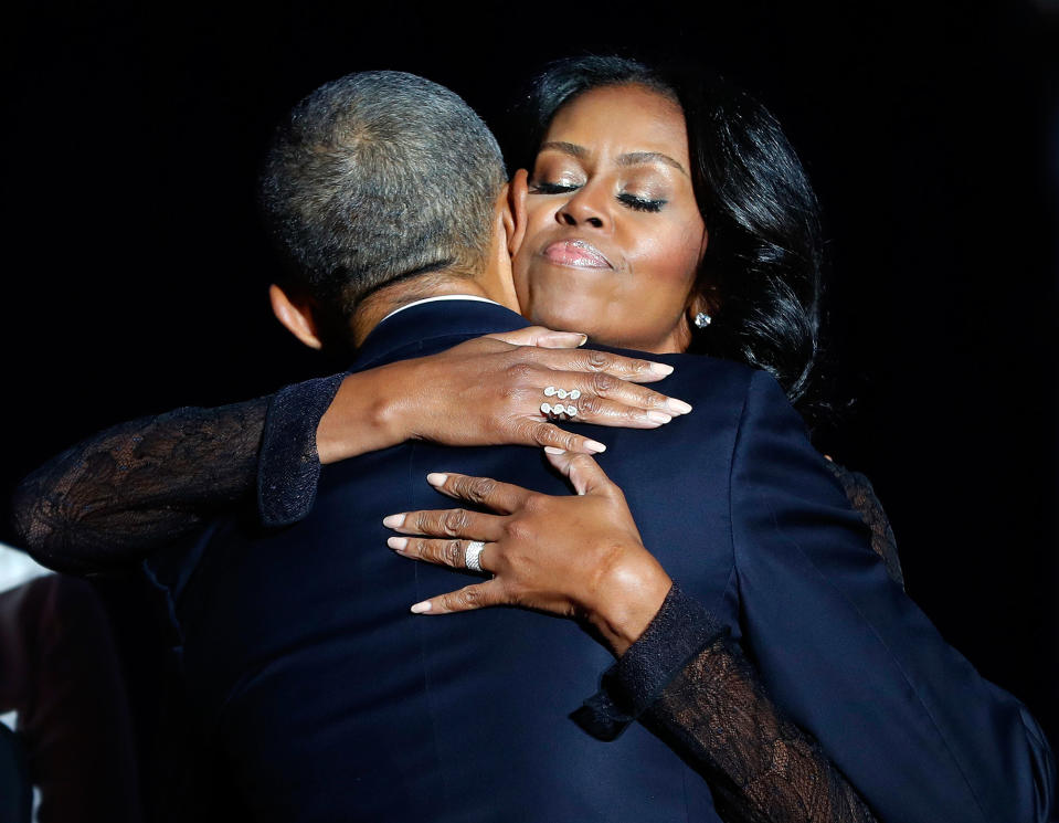 Obama bids his final farewell to the nation from his adopted hometown of Chicago