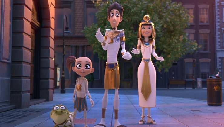 a scene from mummies, a good housekeeping pick for best kids' movies of 2023