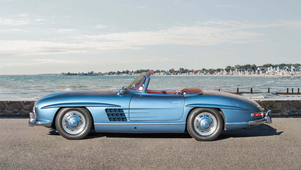 The 1961 Mercedes-Benz 300 SL Disc Brake Roadster.