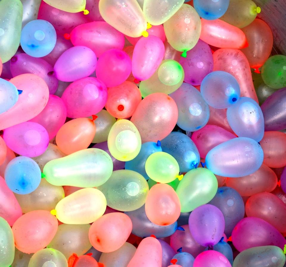 Have a Water Balloon Fight
