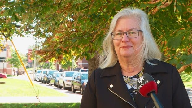 Darcie Lanthier, who sits on the federal Green Party council, says she doesn't blame Annamie Paul for stepping down as leader. (Nicola MacLeod/CBC - image credit)