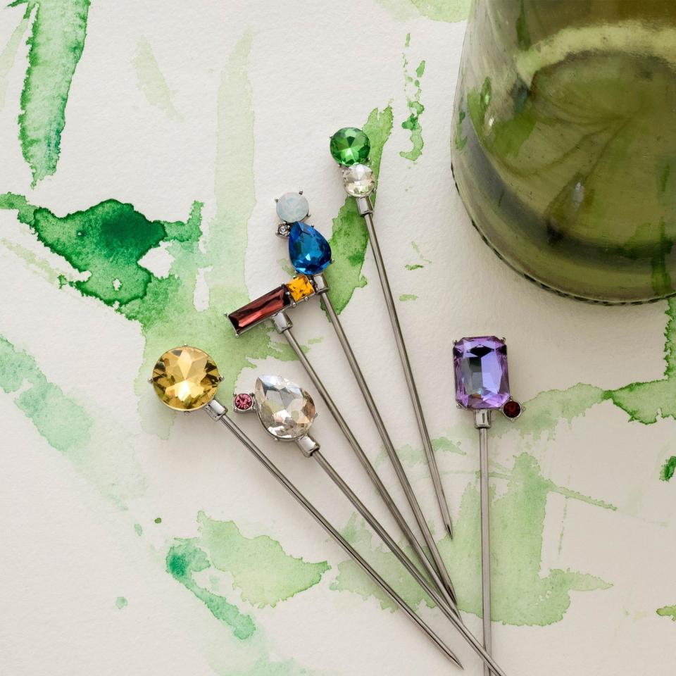 15) Jeweled Cocktail Picks