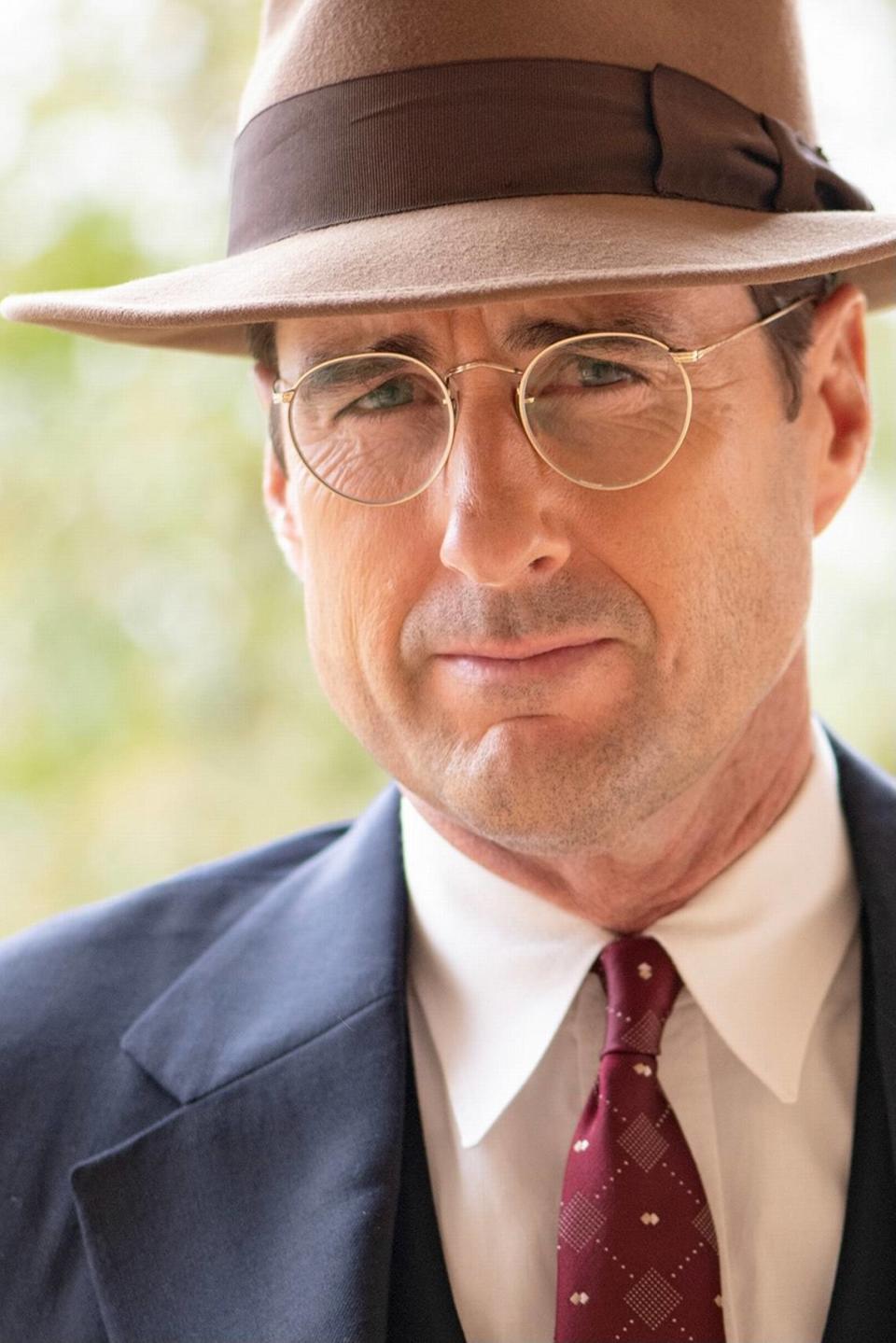 Actor Luke Wilson as high school football coach Rusty Russell in “12 Mighty Orphans.”