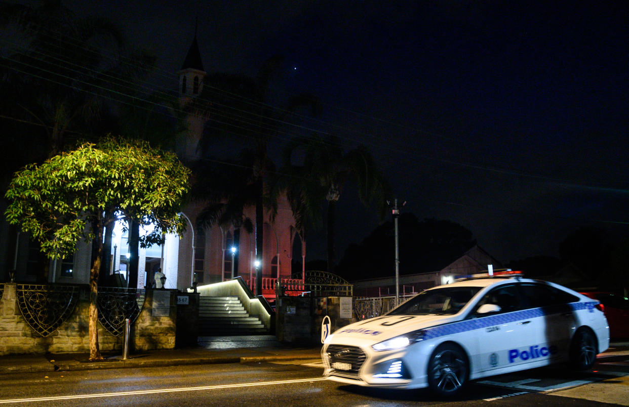 Police arrested the man on burglary and other charges. (Photo: James Gourley/Getty Images)