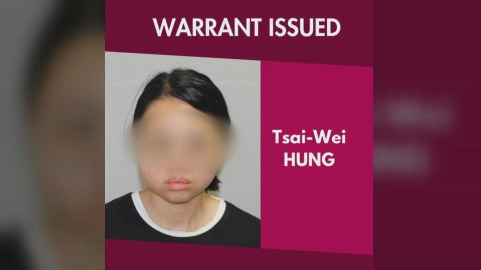 台灣背包客洪女被指控在澳洲犯下縱火等重罪。（翻攝自凱希市警局臉書）