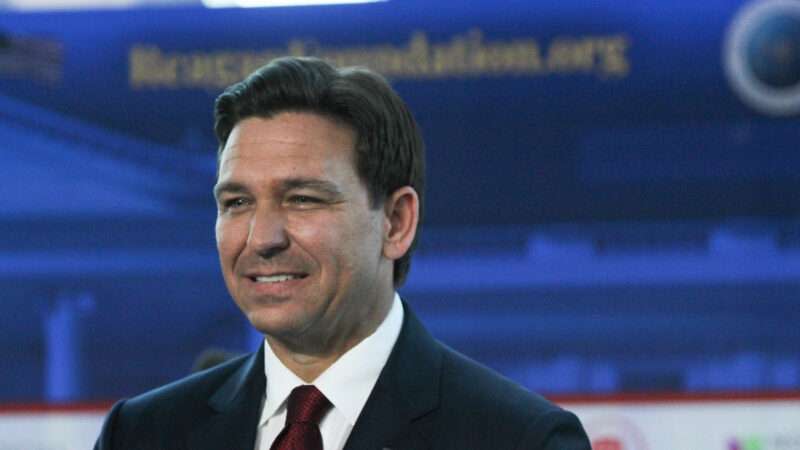 Ron DeSantis smiling