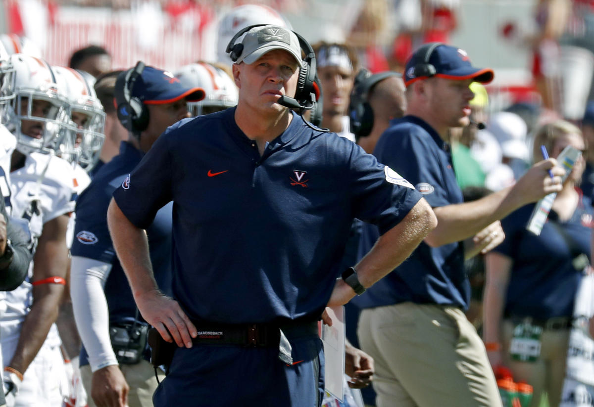 Virginia's Bronco Mendenhall is the second-highest paid among new coaches  in 2016 - Streaking The Lawn