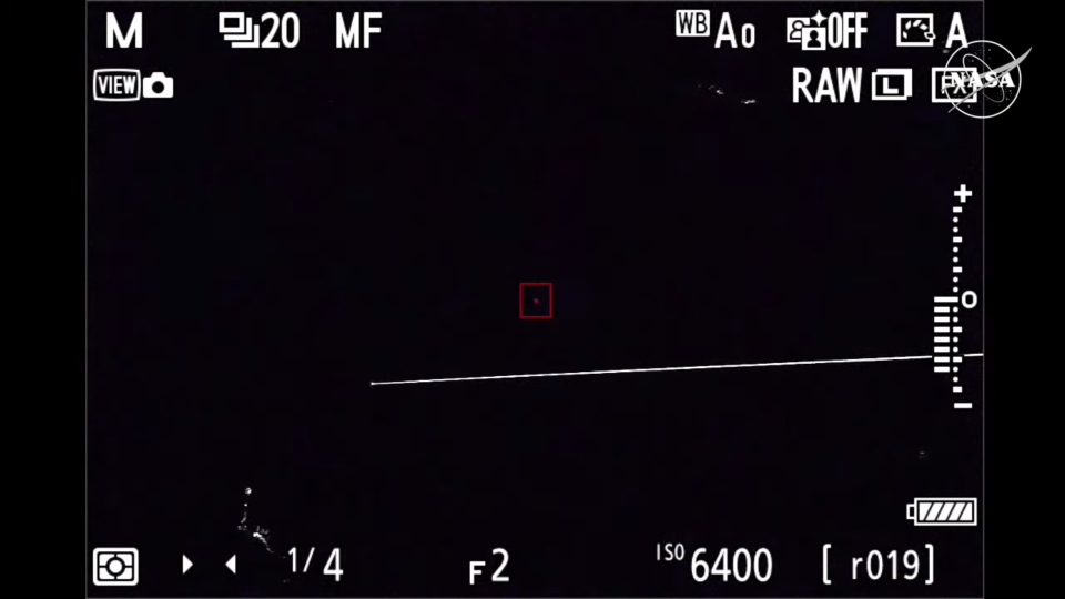 Views of a Starliner spaceraft streaking through the atmosphere during landing on Sept. 6-7, 2024