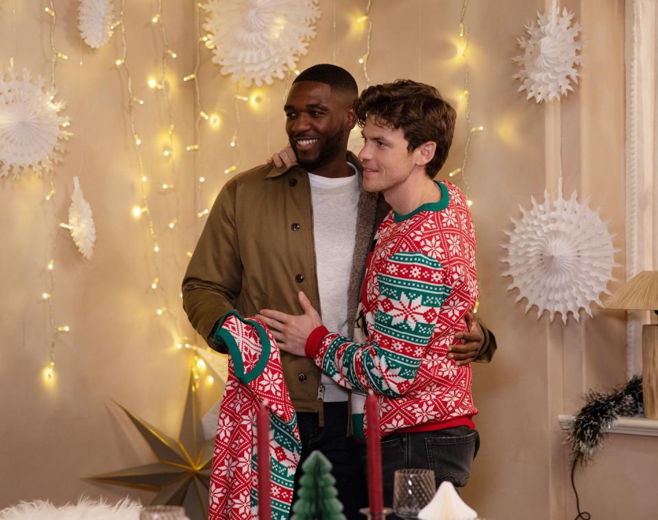 Sunday, December 25: Ethan and Marcus are loved-up