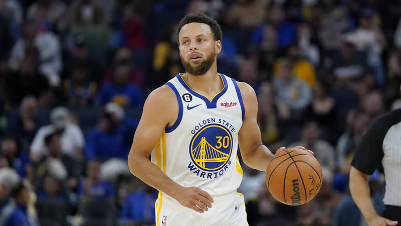 Stephen Curry全場貢獻9記三分球砍進36分，率領美國以95比91驚險勝出。（圖／資料照）