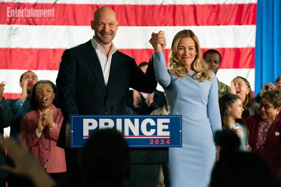 Corey Stoll and Piper Perabo on 'Billions'