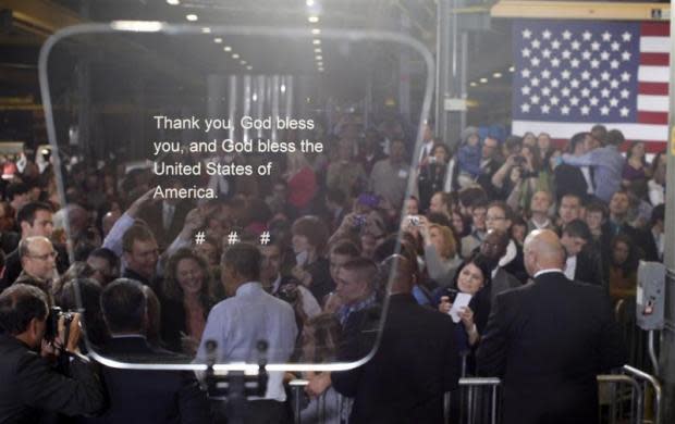 Obama and teleprompters