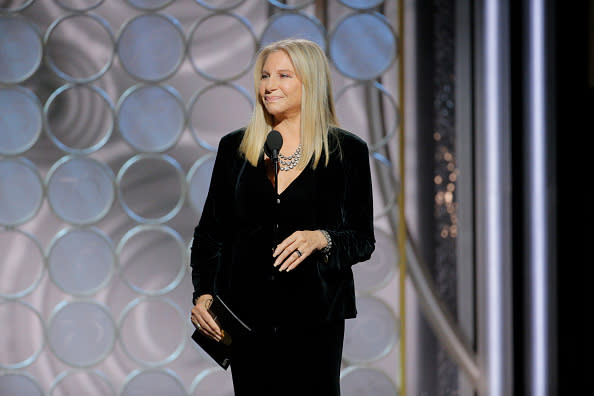 Barbra Streisand — the only woman to have ever won Best Director at the Golden Globes — called out the awards show for its lack of women nominees