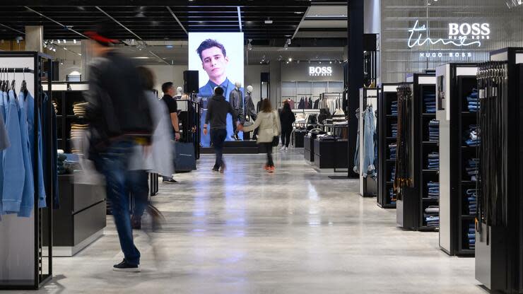 Keine Filiale ist größer als der Outlet-Store in Metzingen. Foto: dpa