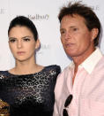 Bruce and Kendall Jenner: Move aside, Kim Kardashian! Former US Olympian Bruce Jenner’s eldest daughter with Kris Kardashian (Kim’s mom), Kendall, is only 17 and an upcoming model. Between you and us; we know where she gets her good genes from.