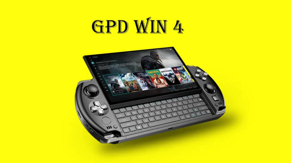 GPD Win 4 ganhou teclado com botões físicos (Imagem: Divulgação/GPD)