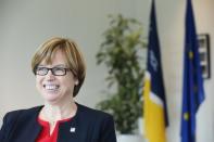 Catherine De Bolle head of Europol chief warns of technological shortcomings of law enforcement in The Hague