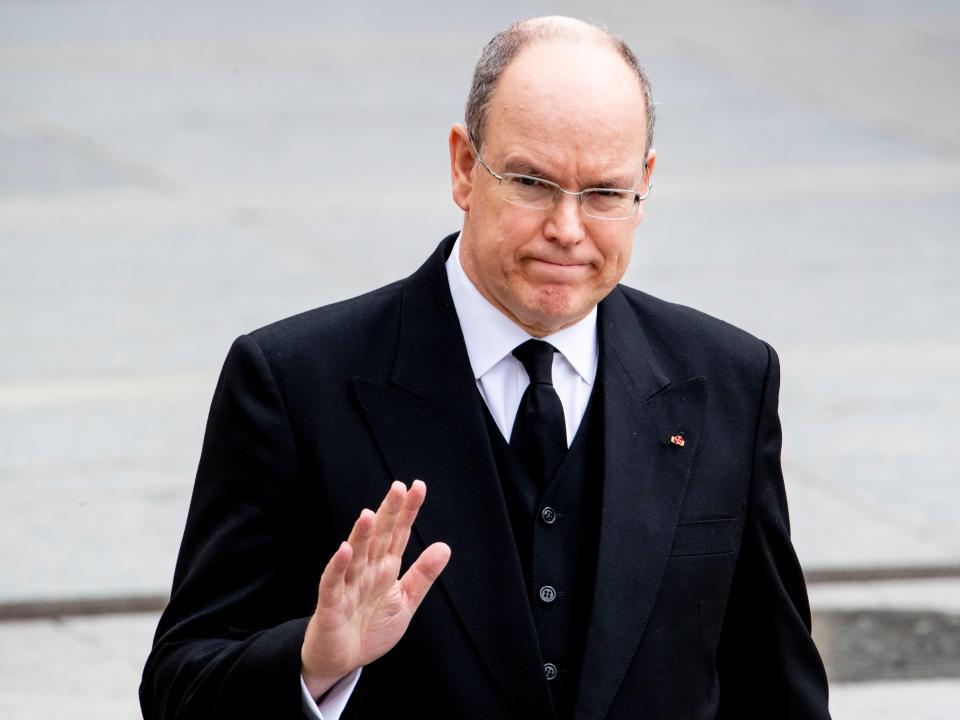 Prince Albert of Monaco attend the funeral of Grand Duke Jean of Luxembourg on May 04, 2019 in Luxembourg, Luxembourg.