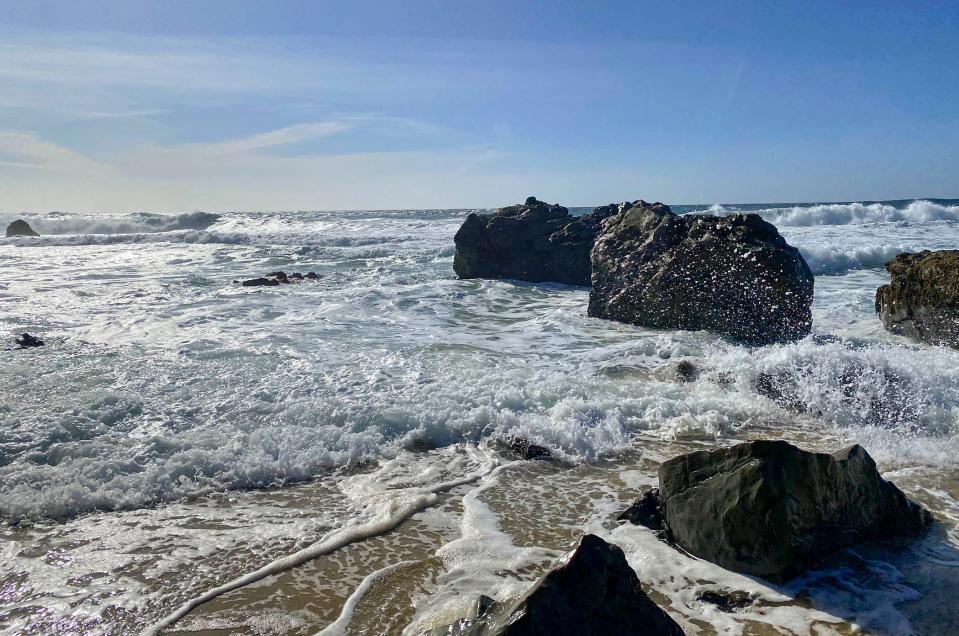 A stop on the northern California coast.