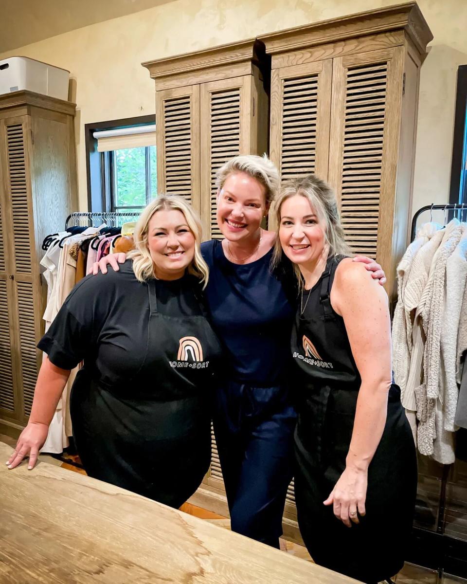 https://www.instagram.com/p/CfwUcQrMTxw/?hl=en katherineheigl Verified I had the great privilege of teaming up with the exceptionally talented gals from @homesort and the genius container creators of @mdesign to tackle my dumpster fire of a closet and my apothecary drawers in my kitchen…oh and they took on my fridge too! The results are beyond my wildest imaginations and I am deeply, deeply grateful for their help, their expertise and their vision. My closet had become the sort of anchor around my ankle that brought me such a sense of overwhelming despair every time I walked into it. All I could see was an insurmountable mountain in front of me as I stood among the chaos. Then came Home + Sort and mDesign Home Organization Solutions to the rescue. They saw a potential I never could and created a space that’s not only functional but beautiful as well. I now walk into my closet, or open my fridge or reach for my herbs and feel a kind of peace and clarity and calm. I’ve always been a big believer of well organized spaces and their ability to directly affect the quality of your day, your mind, your productivity but having true experts come in and take charge has been an complete game changer for me. I really can not sing their praises enough! They saved me from another year or ten of desperately and ineffectually trying to tame these spaces. Thank you thank you thank you!!!! More in my stories! #professionalorganizer #organizedhome #homeorganizer #closetorganization #pantryorganization 6h