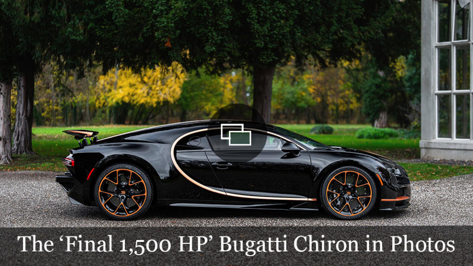 The ‘Final 1,500 HP’ Bugatti Chiron in Photos