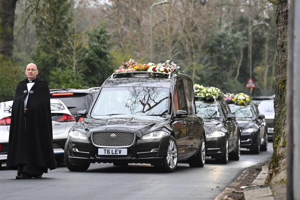 The Funeral Of Dame Barbara Windsor