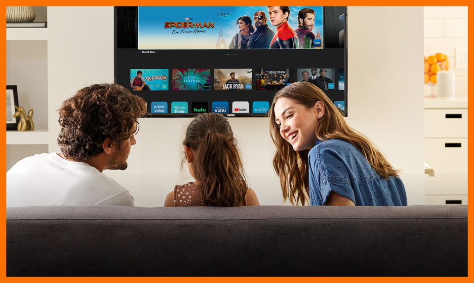 Gather the family around the TV. (Photo: Walmart)