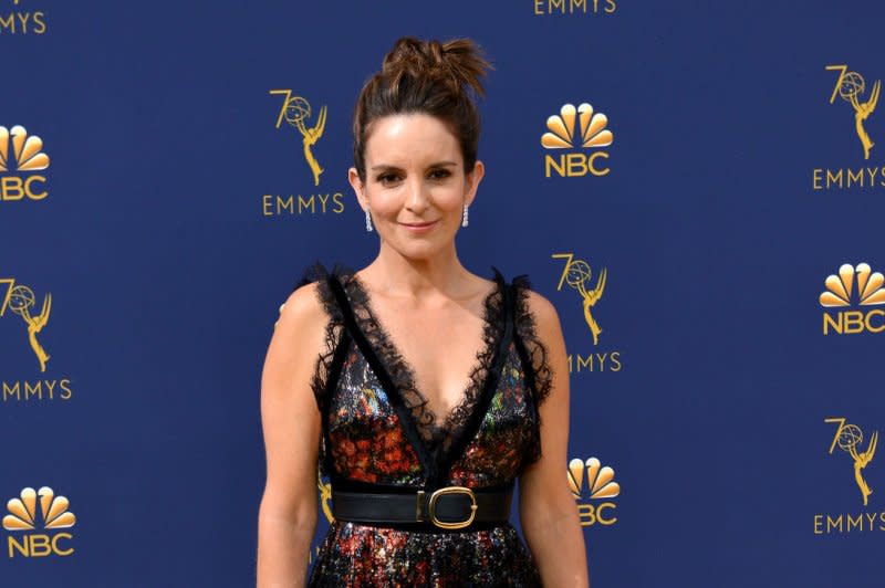 Tina Fey attends the Primetime Emmy Awards in 2018. File Photo by Christine Chew/UPI