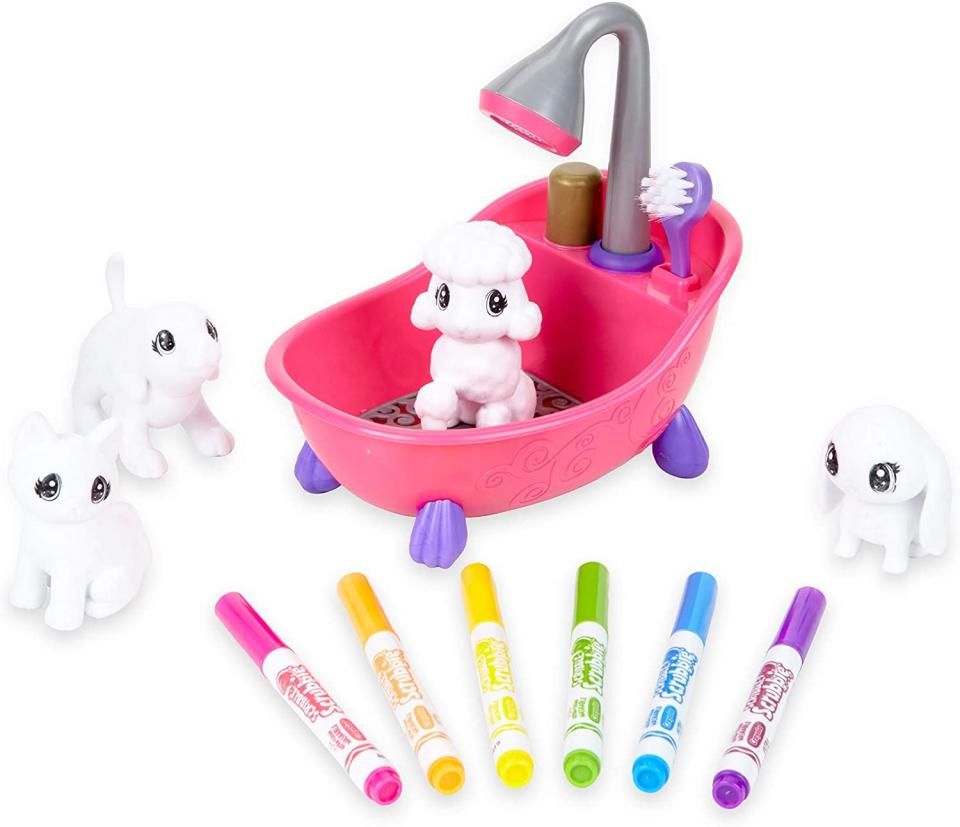 Crayola Scribble Scrubbie Toy Pet Playset. Image via Amazon.