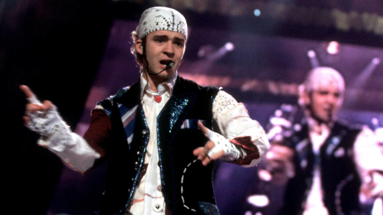Justin Timberlake 'Nsync Performing at Madison Square Garden July 25 2000'Nsync.
