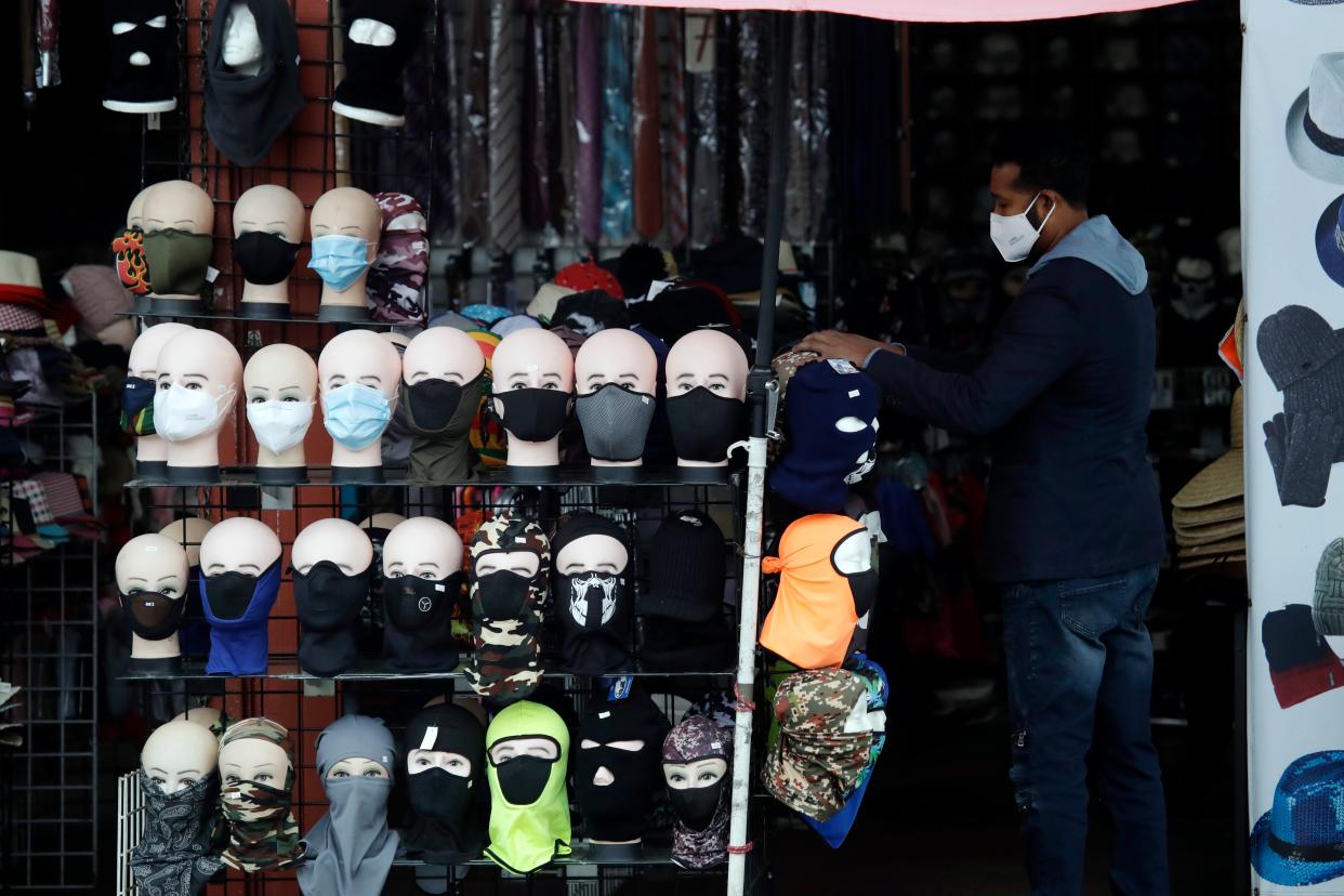 Mask Sales (Copyright 2020 The Associated Press. All rights reserved.)