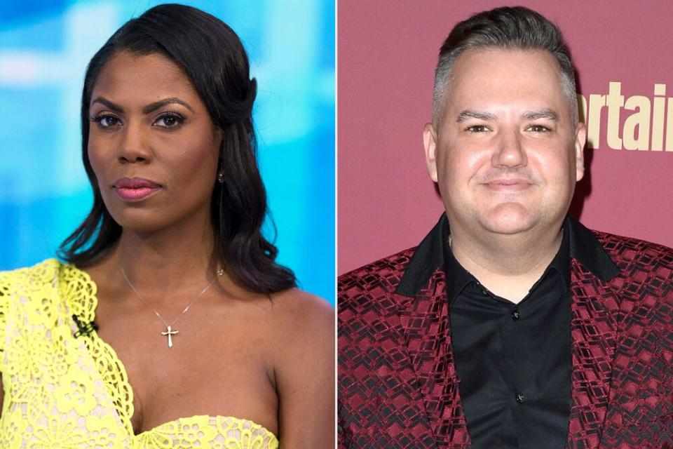 From left: Omarosa Manigault Newman and Ross Mathews | Zach Pagano/NBCU Photo Bank/NBCUniversal via Getty; Andrew Toth/Getty