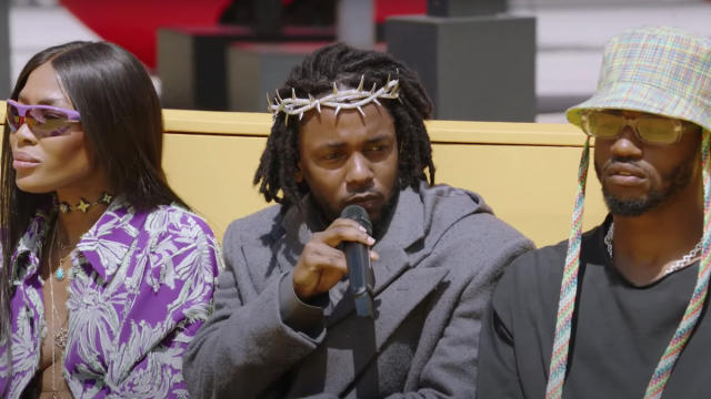 Kendrick Lamar Performs “Savior” and “N95” in Crown of Thorns at Paris  Fashion Week: Watch